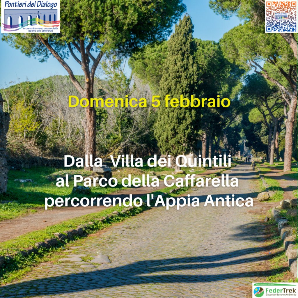 Dalla Villa dei Quintili al Parco della Caffarella percorrendo l’Appia Antica