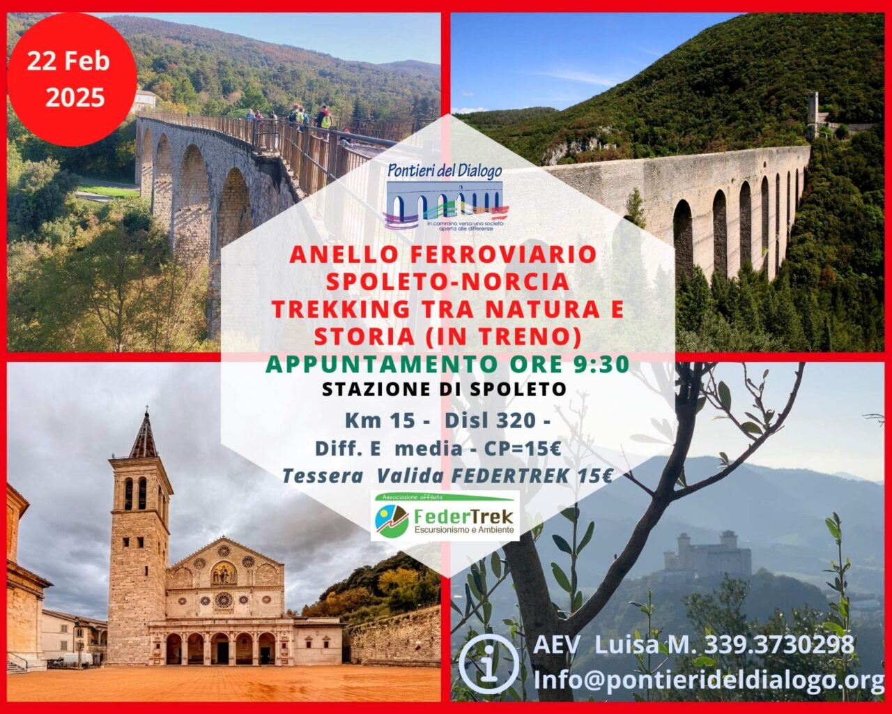 Anello Ferroviario Spoleto-Norcia: Trekking tra Natura e Storia